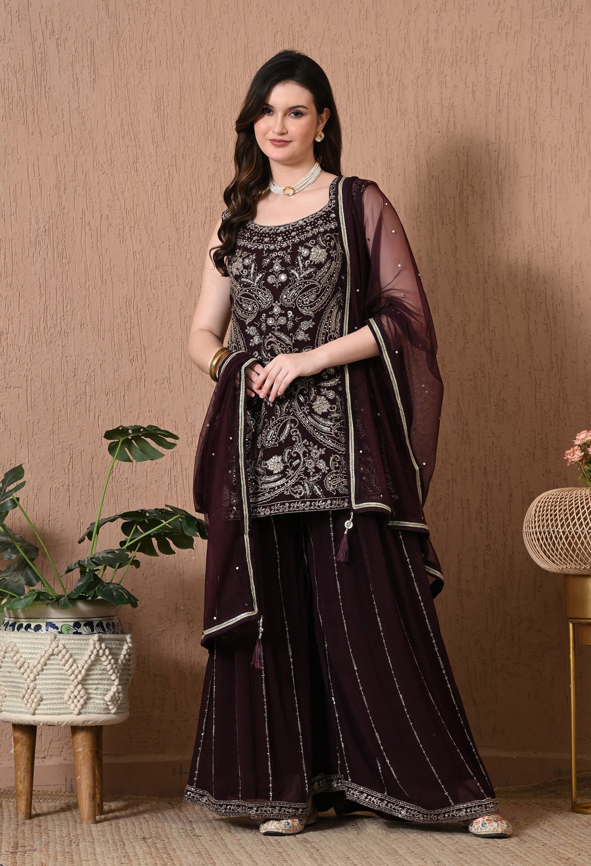 Shabnam Royal Sharara