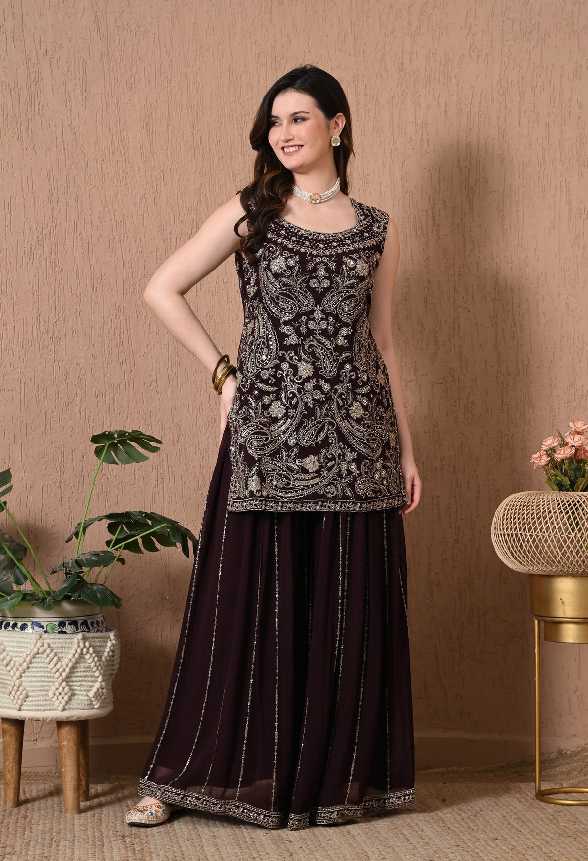 Shabnam Royal Sharara