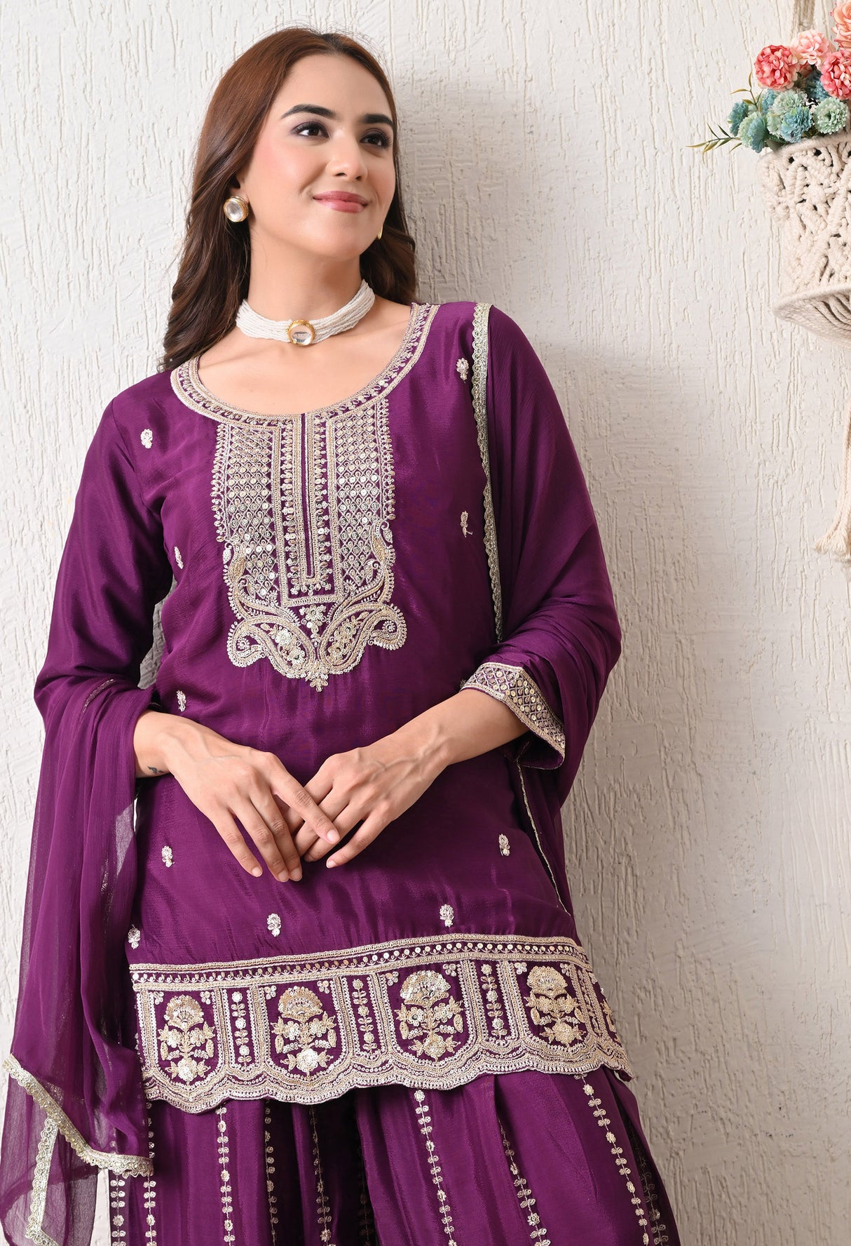 Sheesh Mahal Sharara .