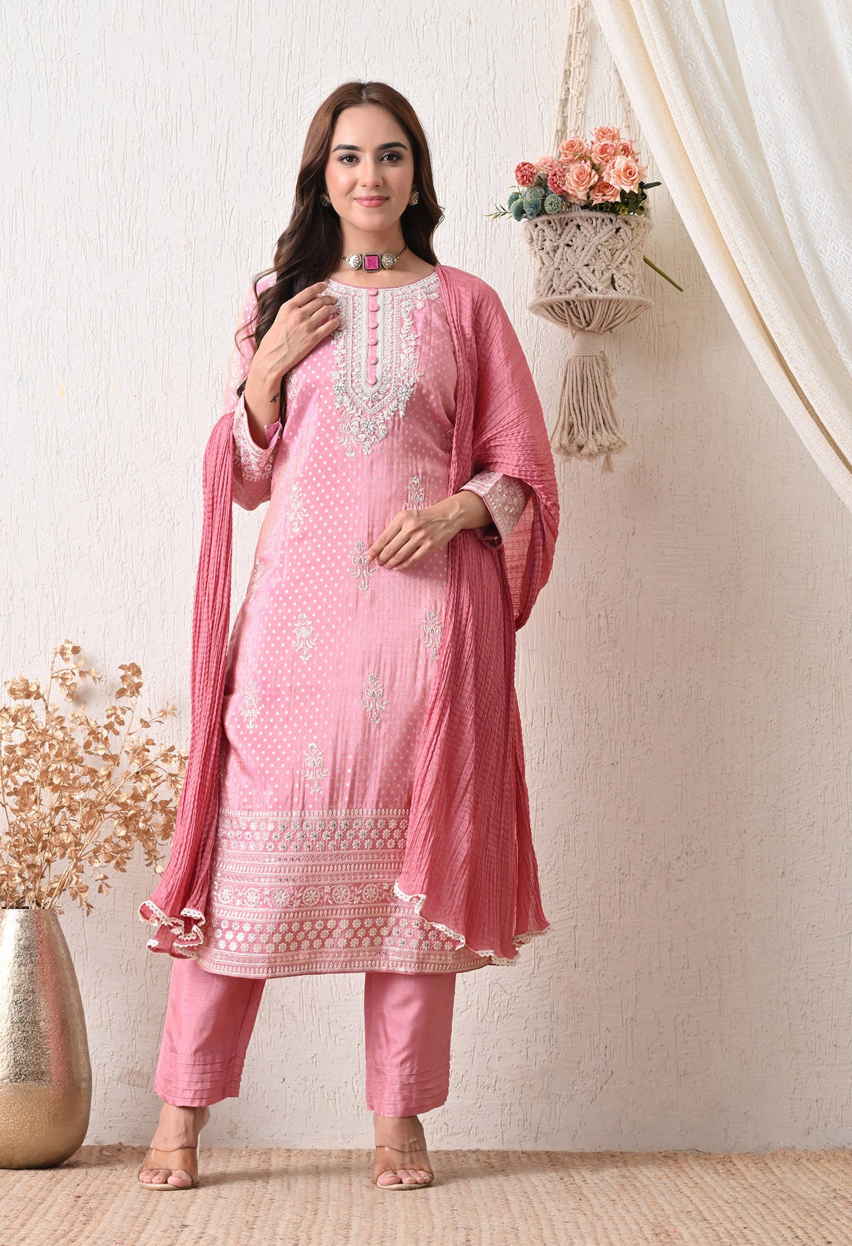 Mehak gulaab suit set