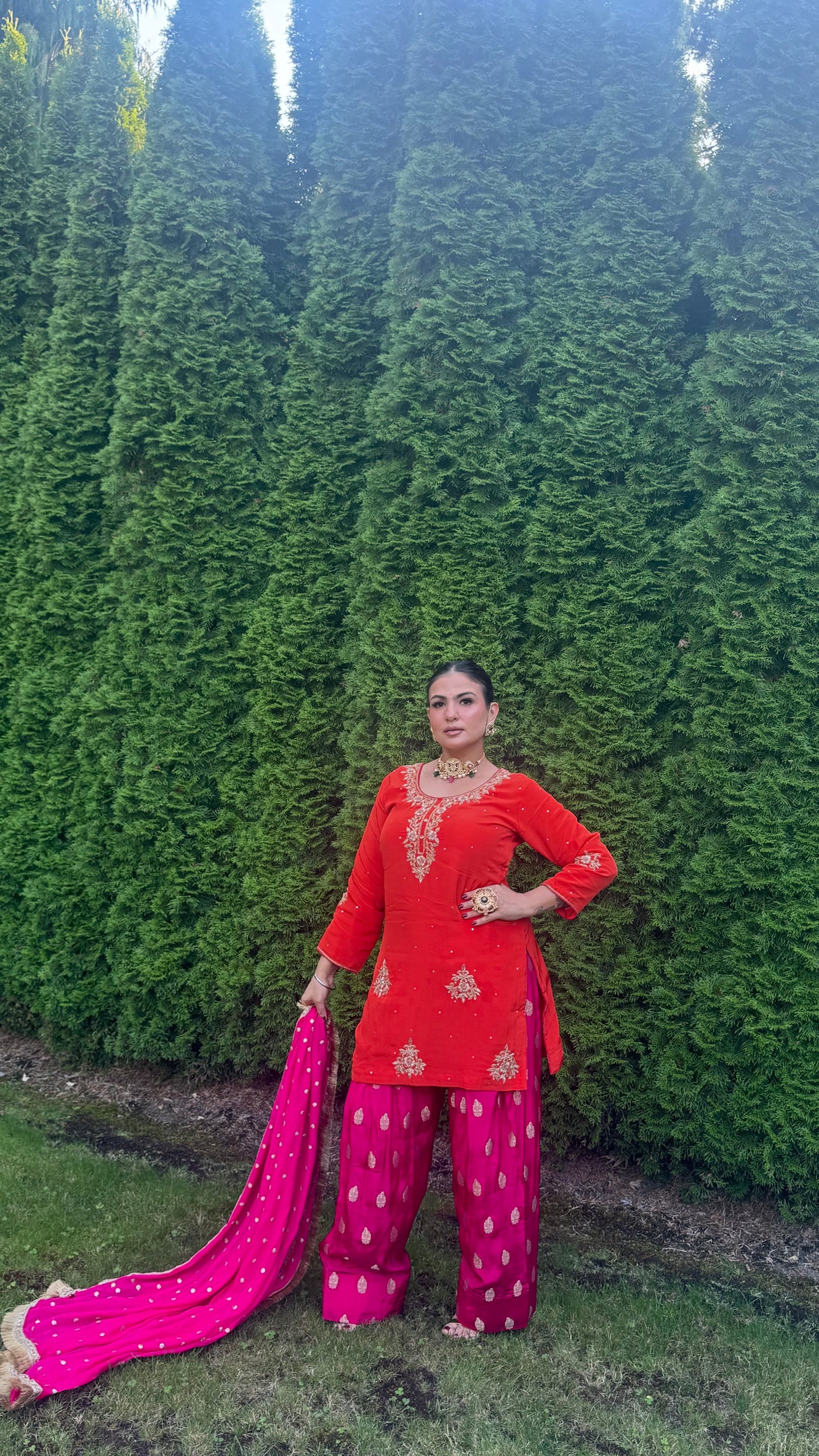 Punjabi Farshi Salwar.