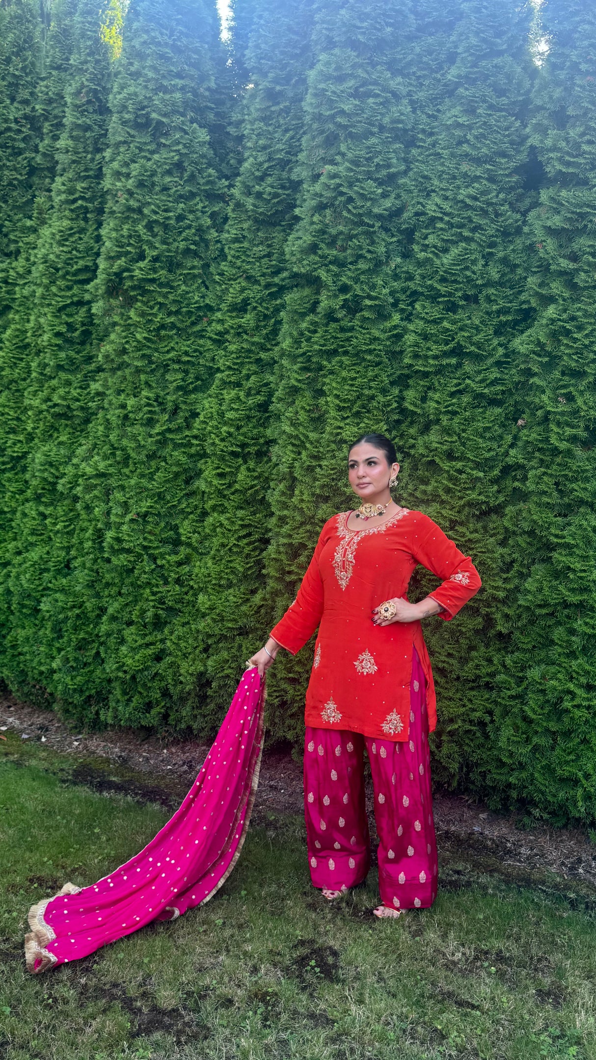 Punjabi Farshi Salwar.