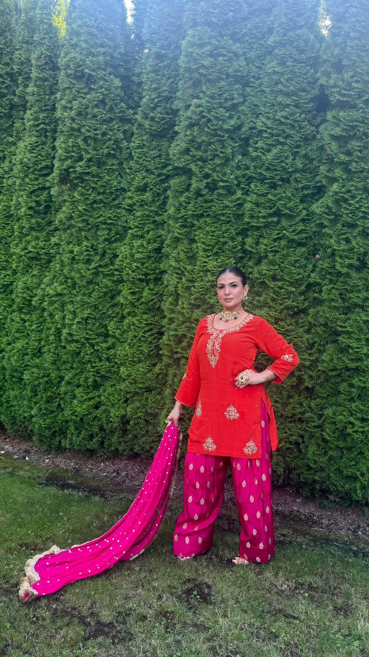 Punjabi Farshi Salwar.
