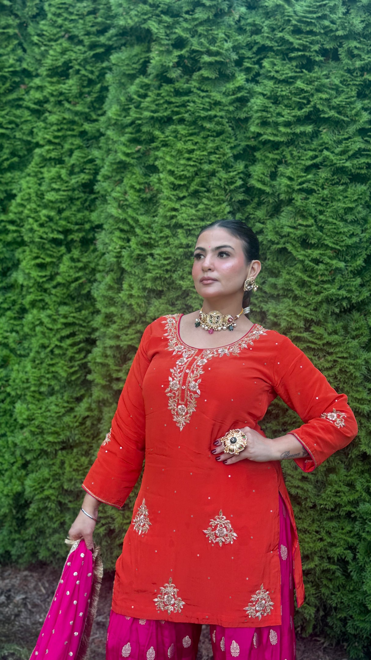 Punjabi Farshi Salwar.