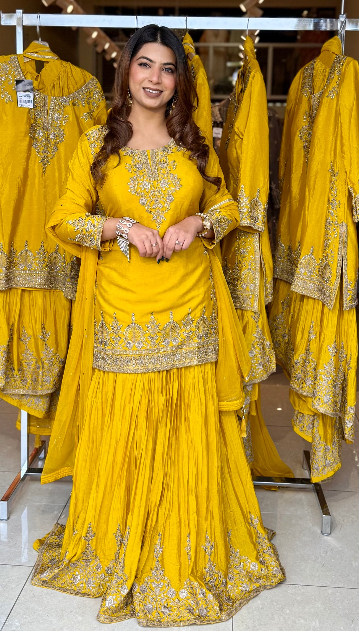 YELLOW LEHNGA