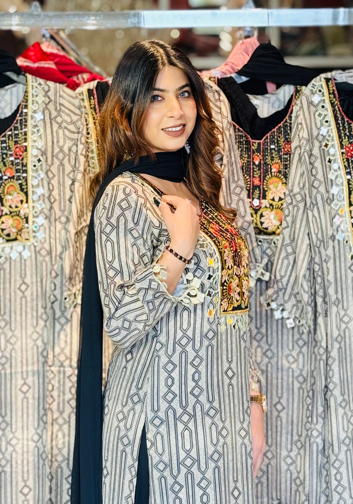 Haseen E Rang Suit