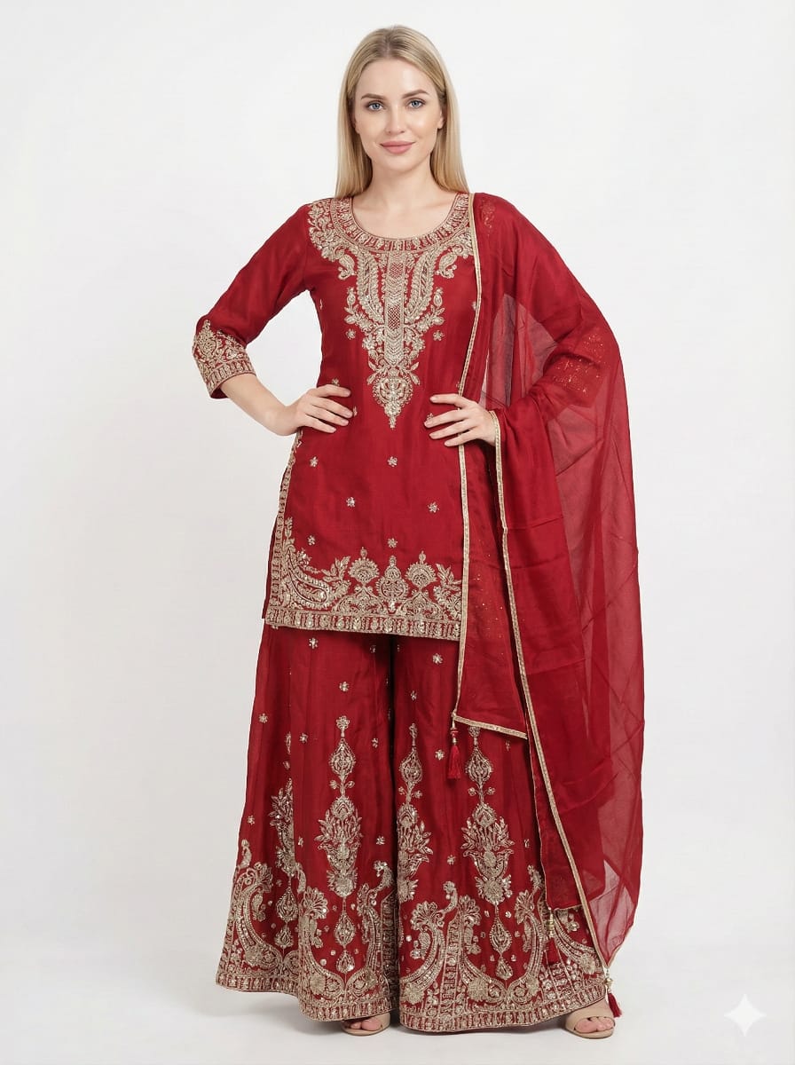 Tabahi sharara Suit