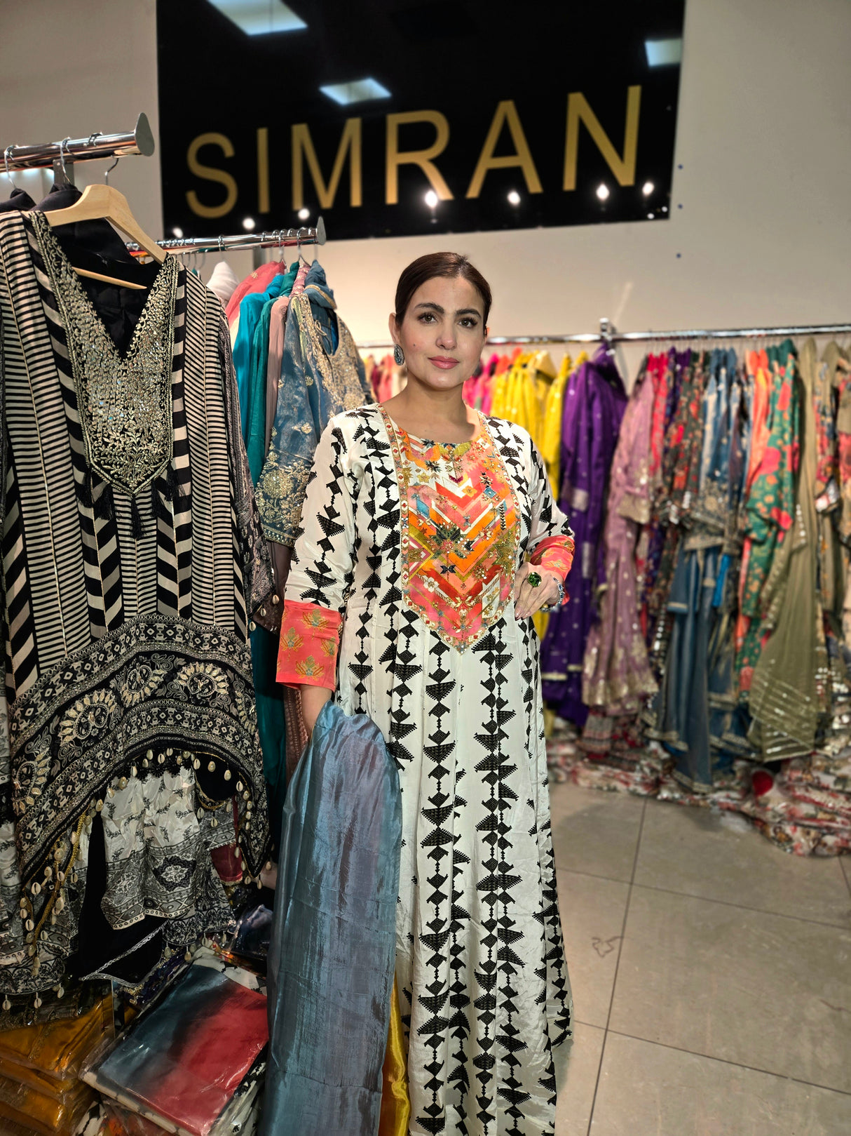 kitkat Anarkali suit