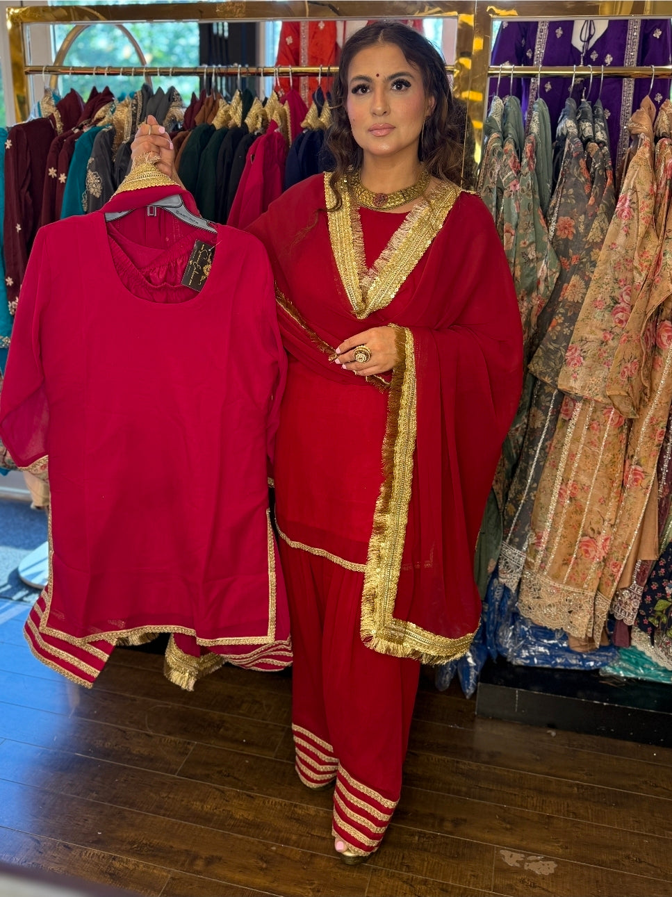 Sardari Suit - Farshi Salwar 1