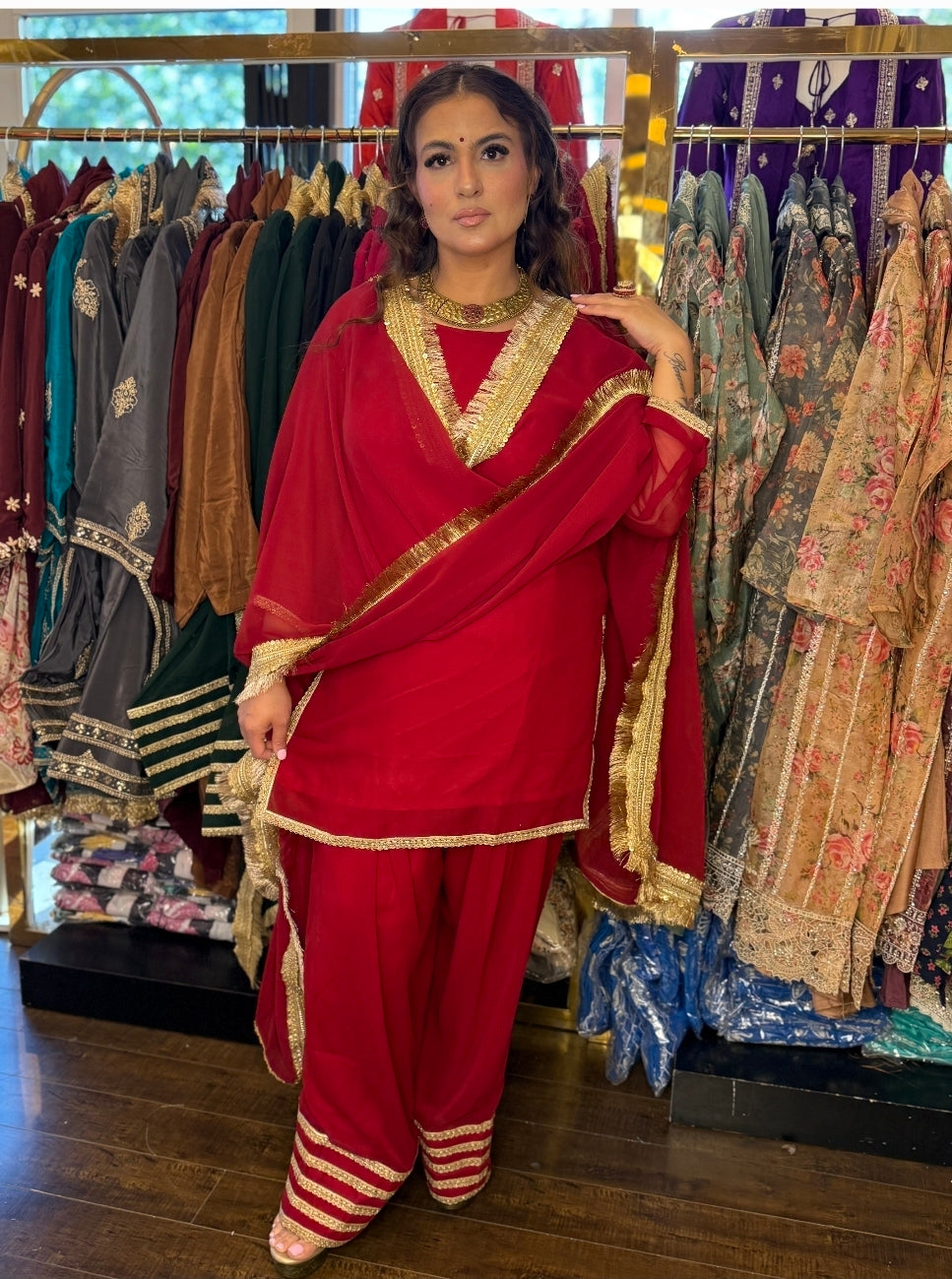 Sardari Suit - Farshi Salwar 1