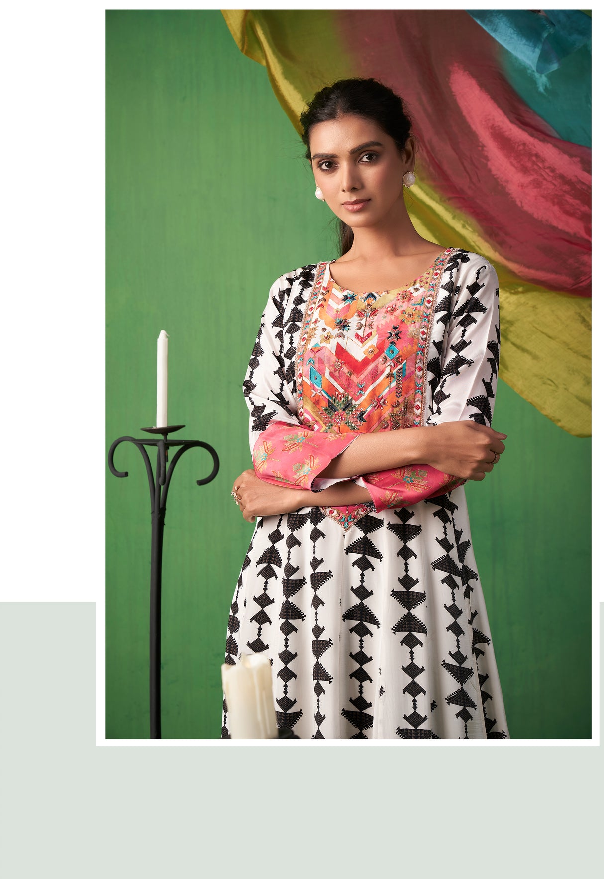 kitkat Anarkali suit