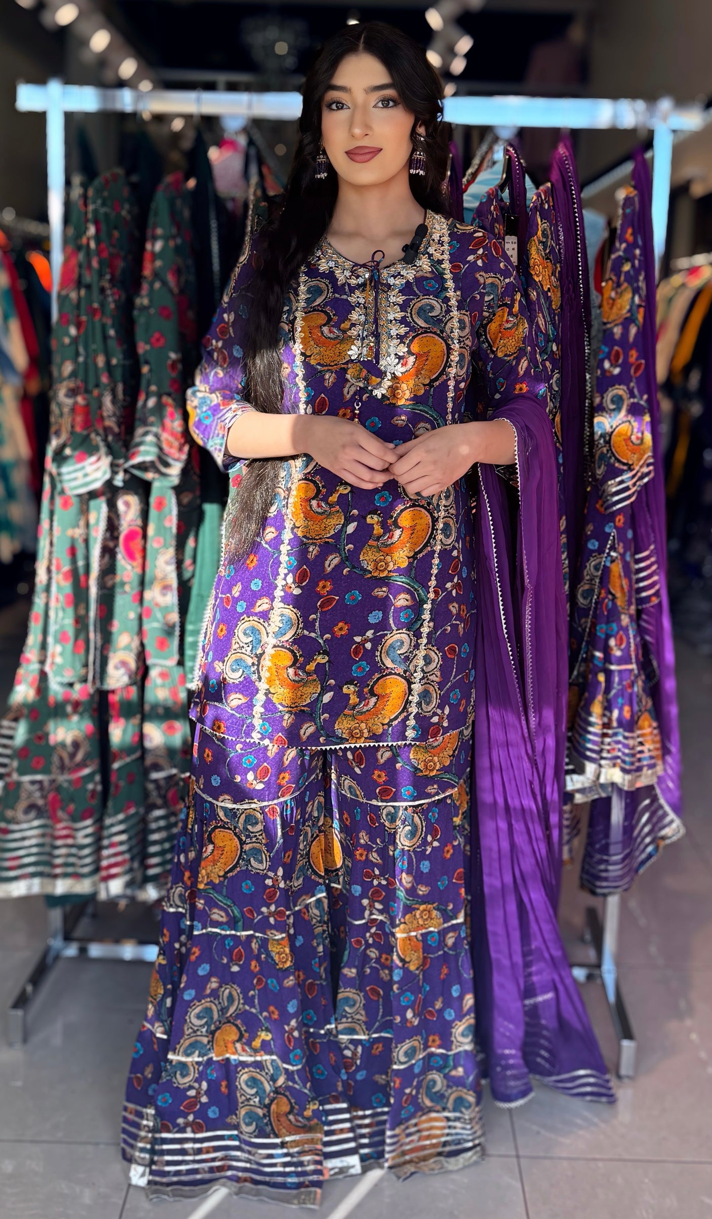 Peacock sharara