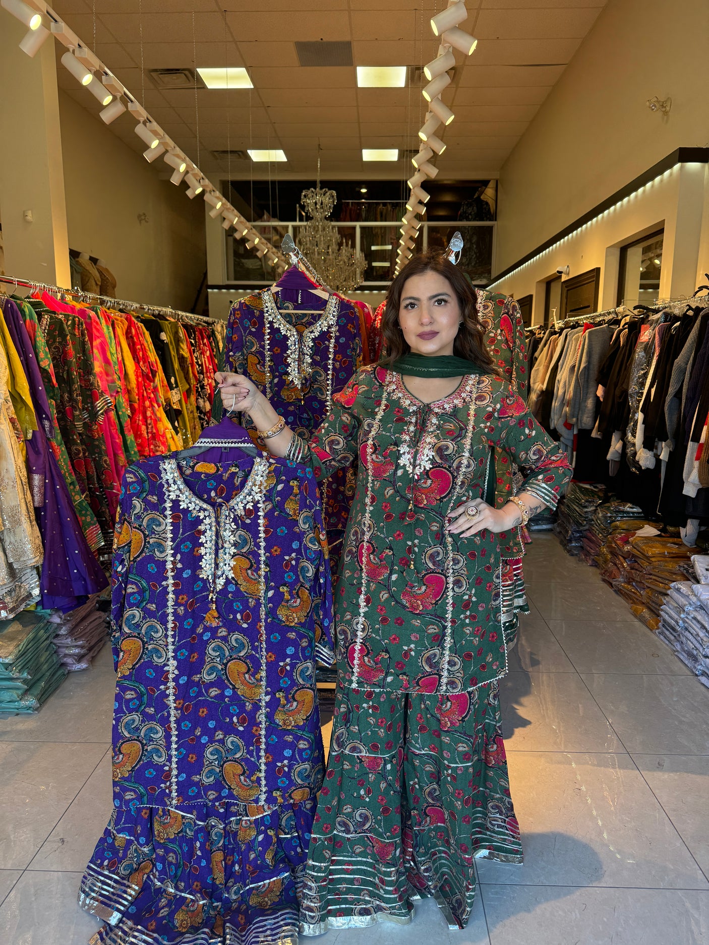 Peacock sharara