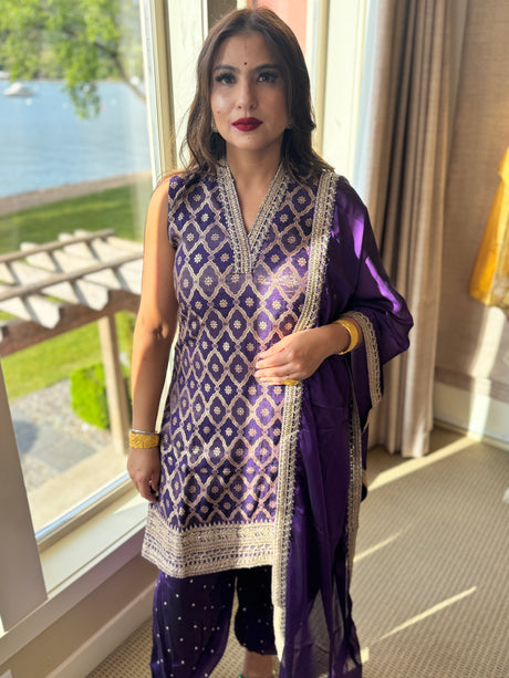 Varanasi Silk Festive Suit