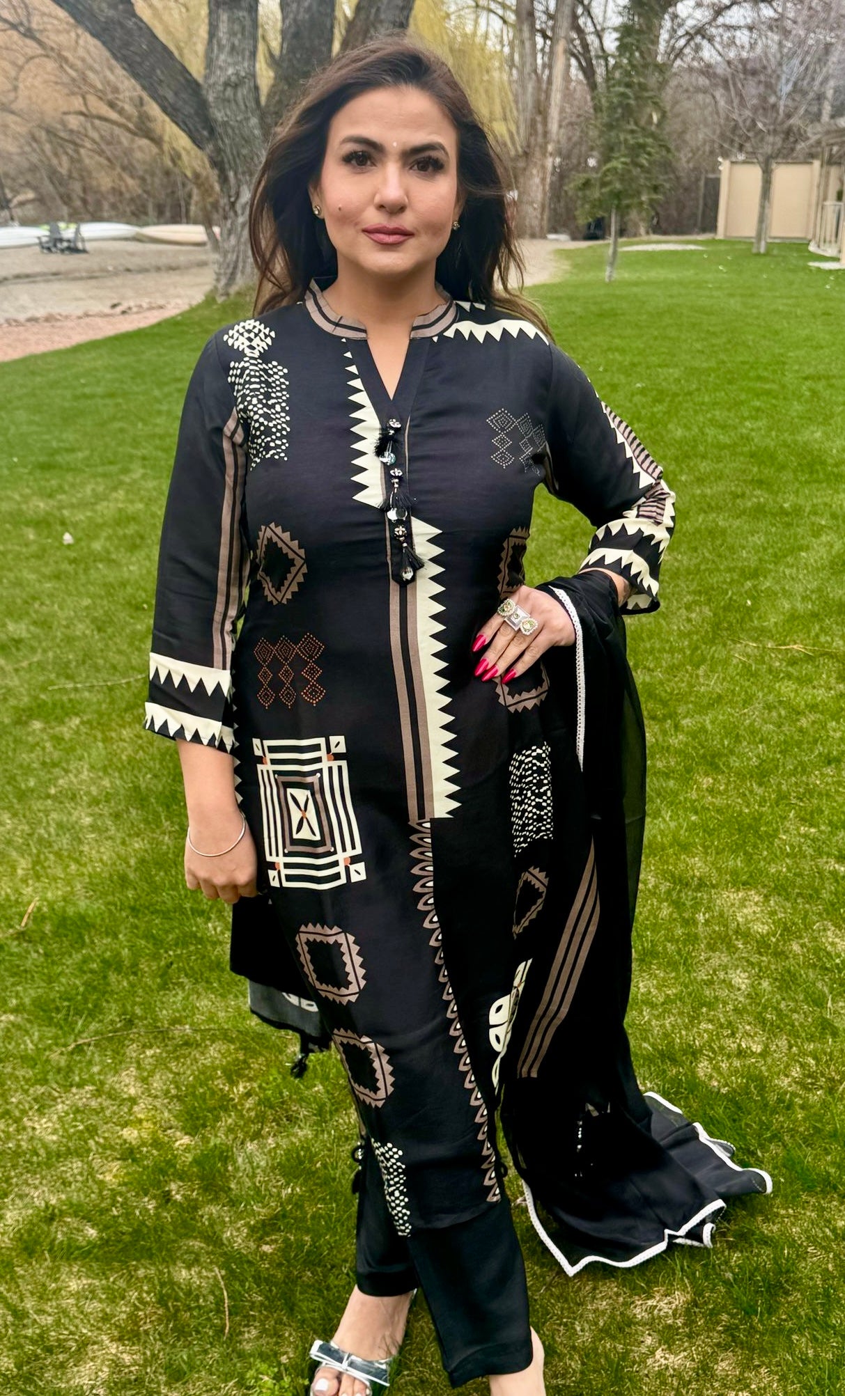 Jamdani suit