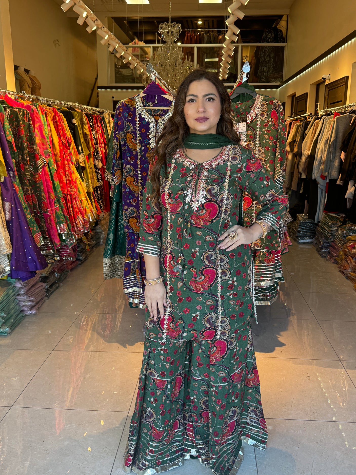 Peacock sharara