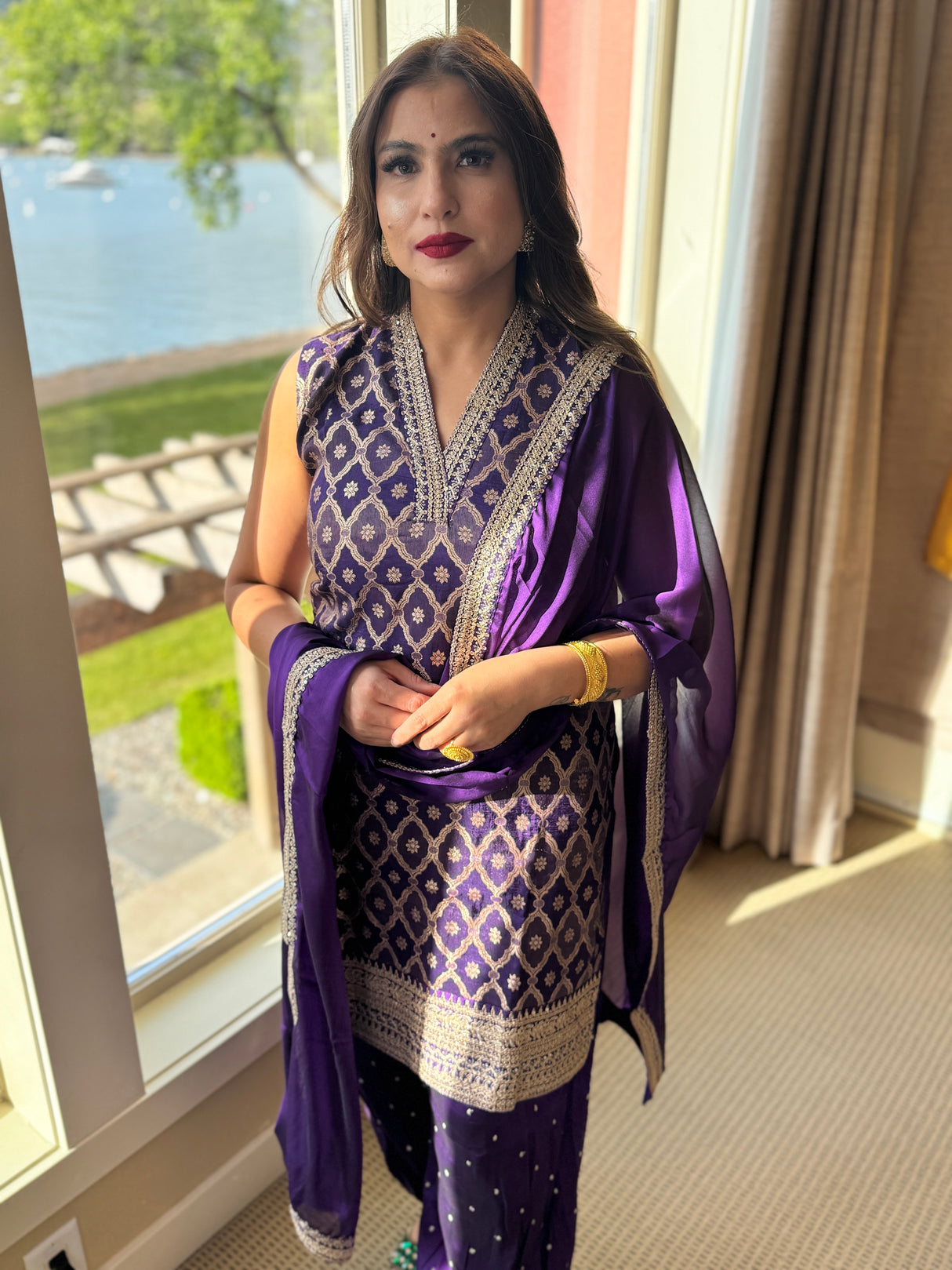 Varanasi Silk Festive Suit