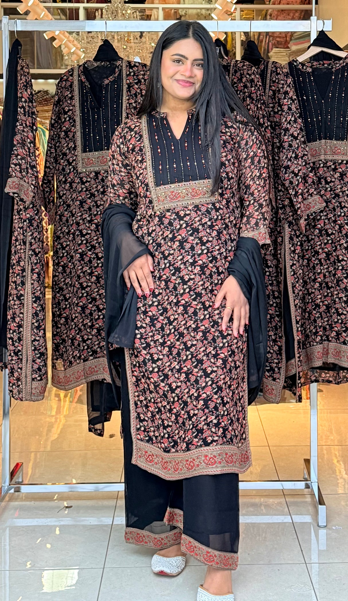 Black Rose Garden Suit