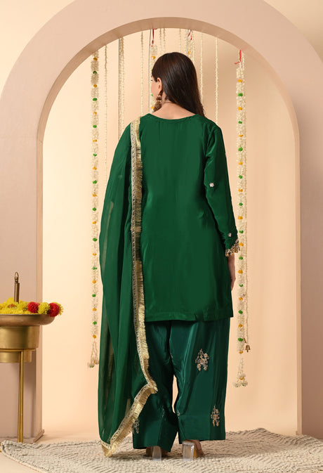 Naaz-e-Punjab – Embroidered Patiala Suit Set