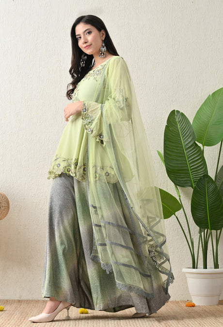 Samaira Shimmer Set