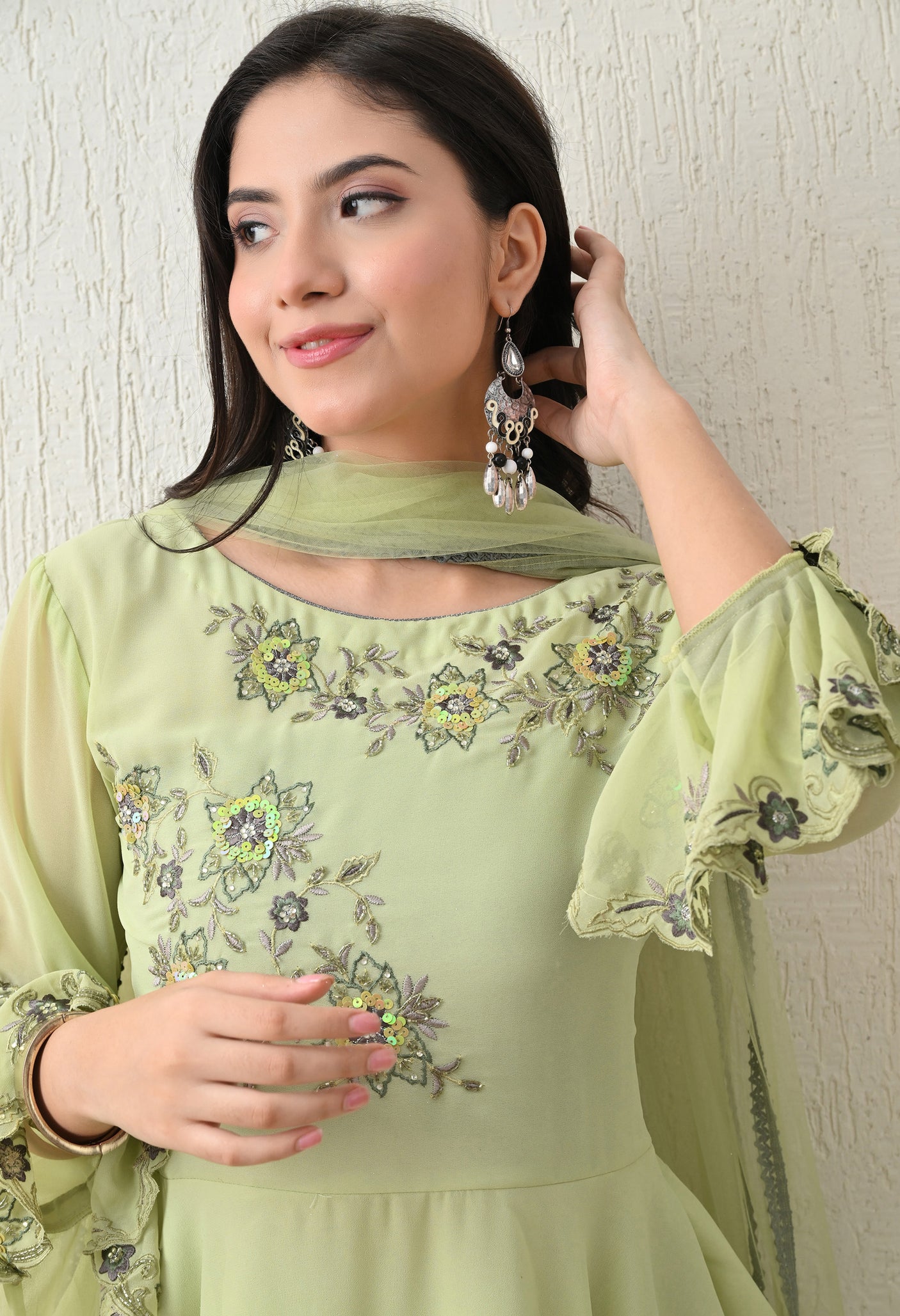 Samaira Shimmer Set
