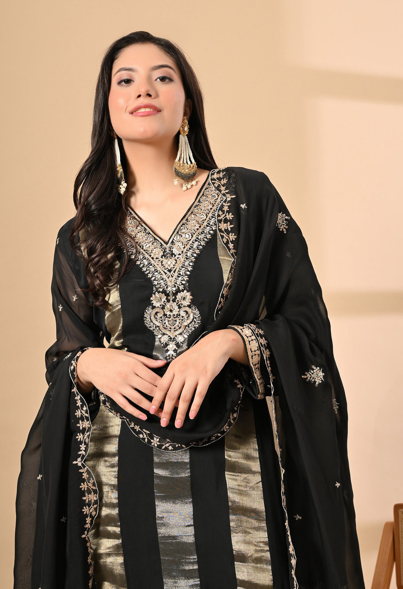 Husna Noir sharara