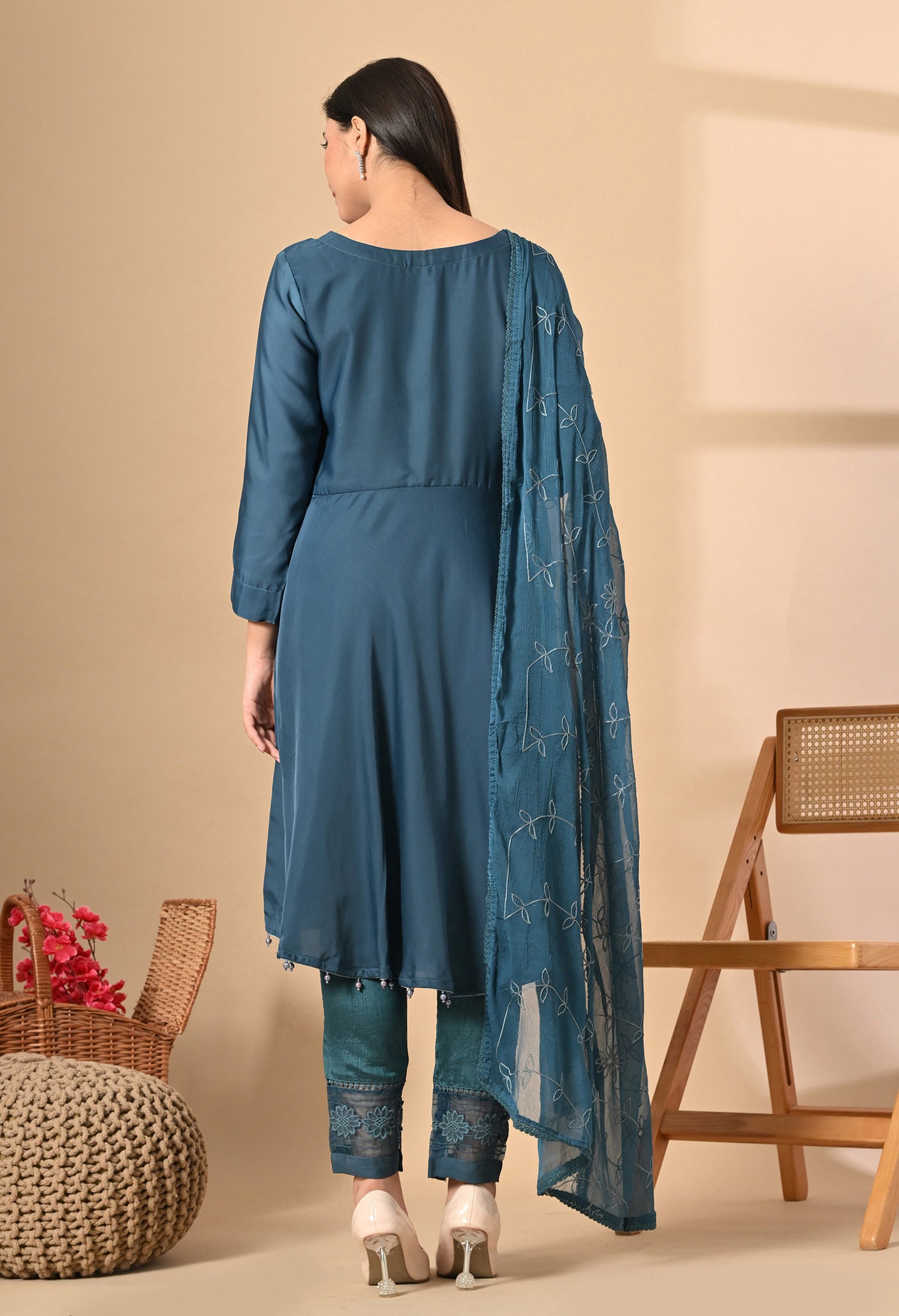 Taraab Teal Set