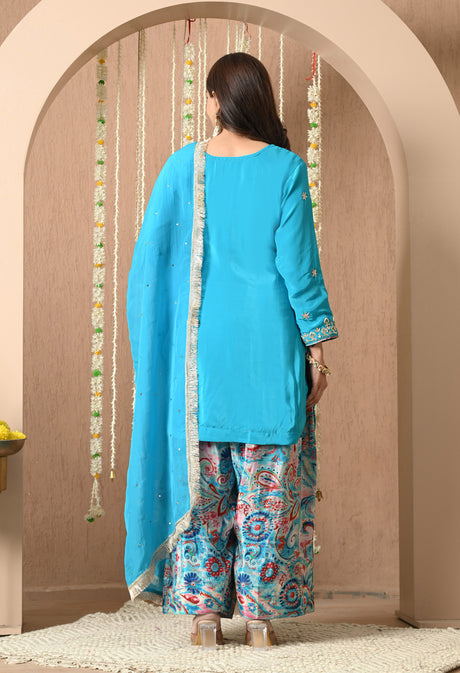Neelpari farshi suit