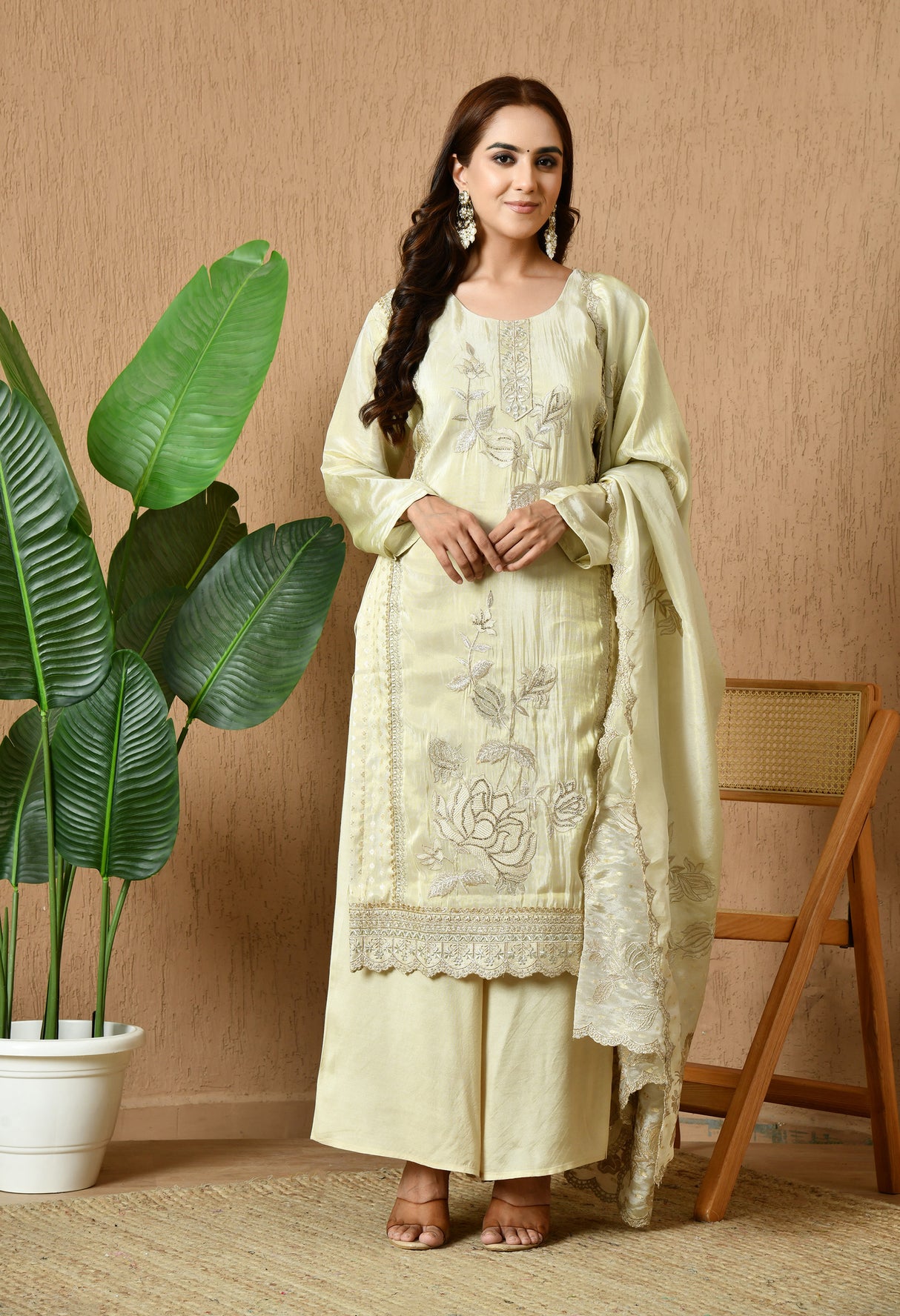 Nakhra Nawabi – Embroidered Luxe Suit Set