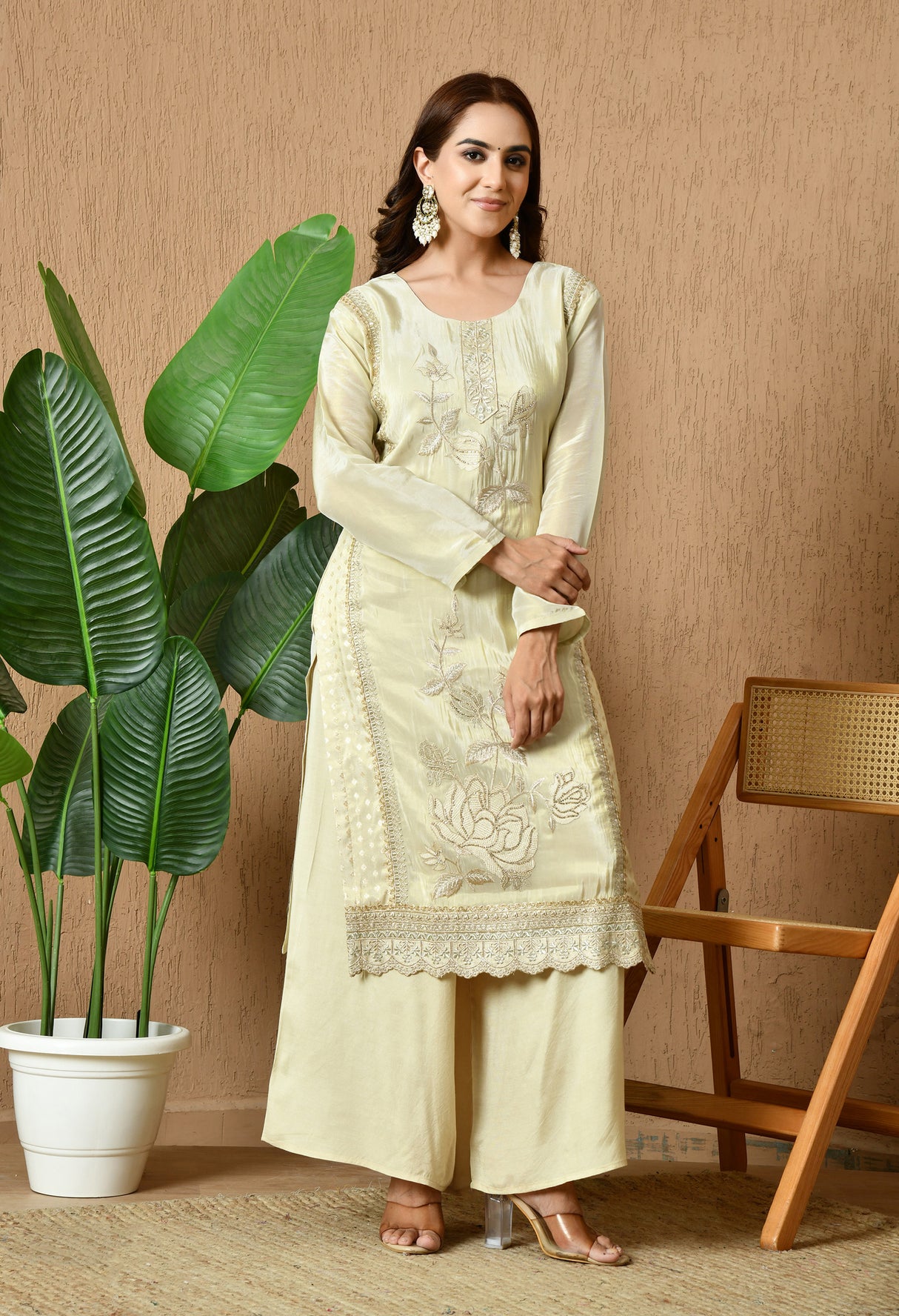 Nakhra Nawabi – Embroidered Luxe Suit Set