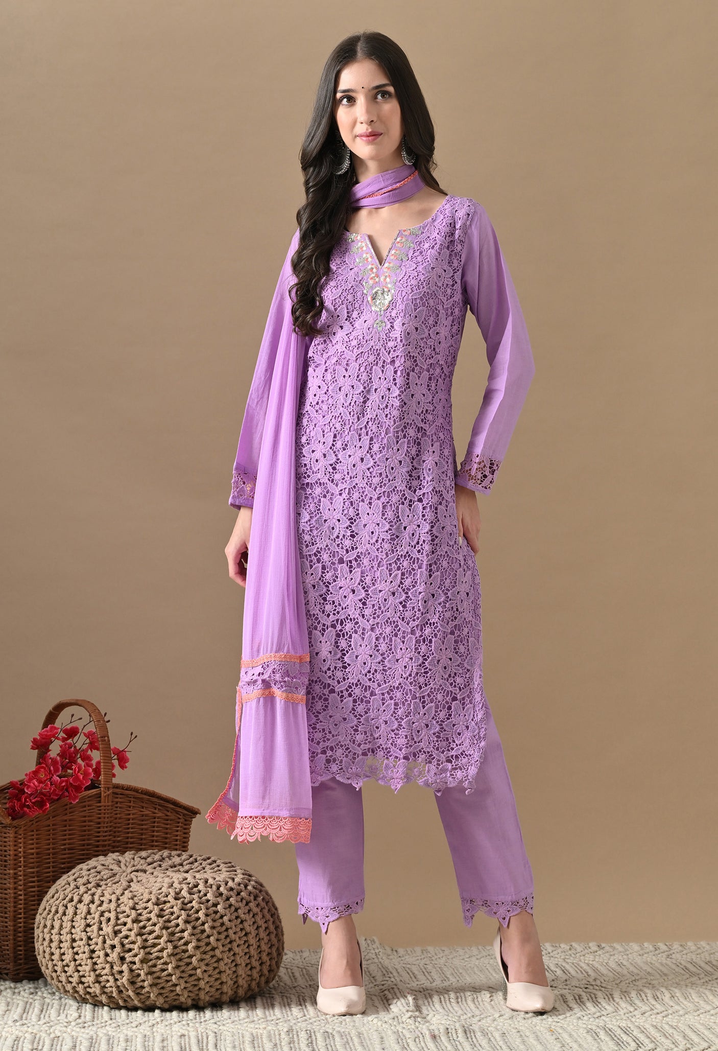 Lavanya Lilac Suit