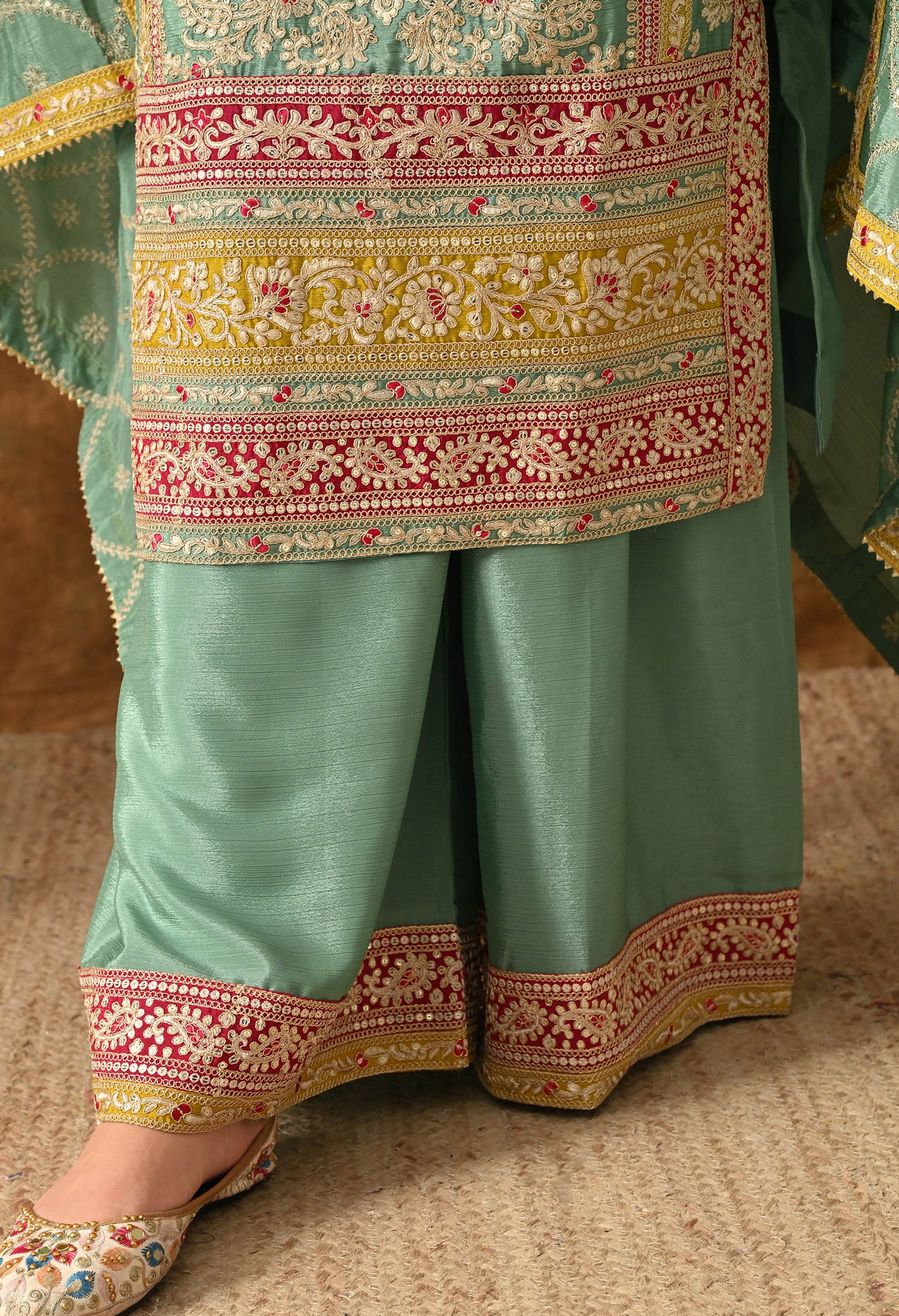 Sona Sitara Embroidered suit set