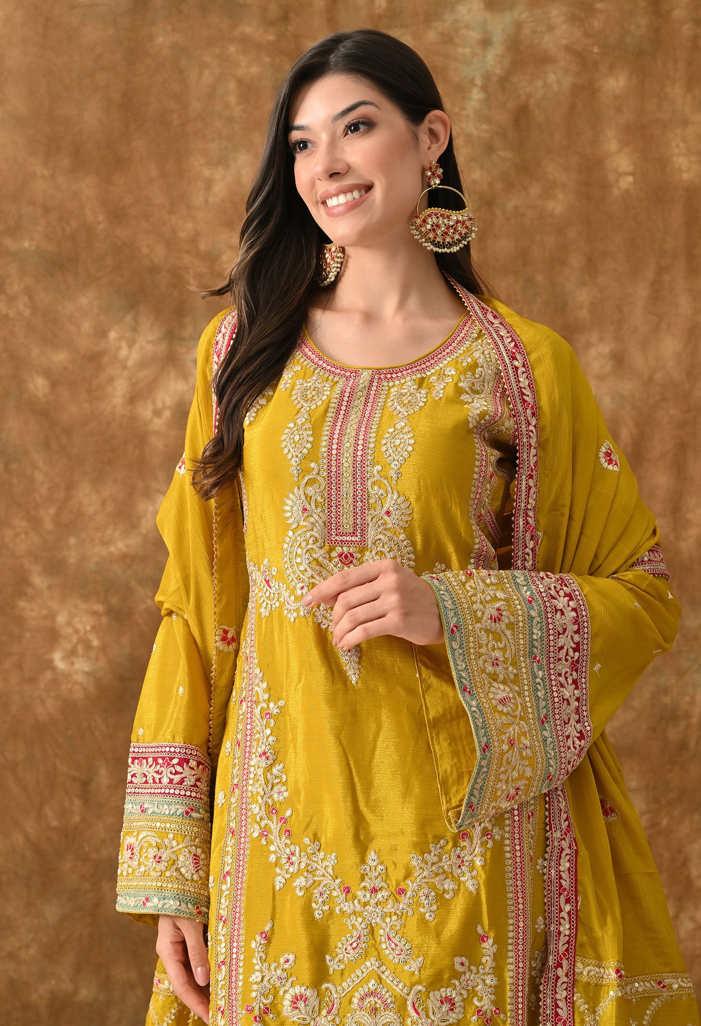 Sona Sitara Embroidered suit set