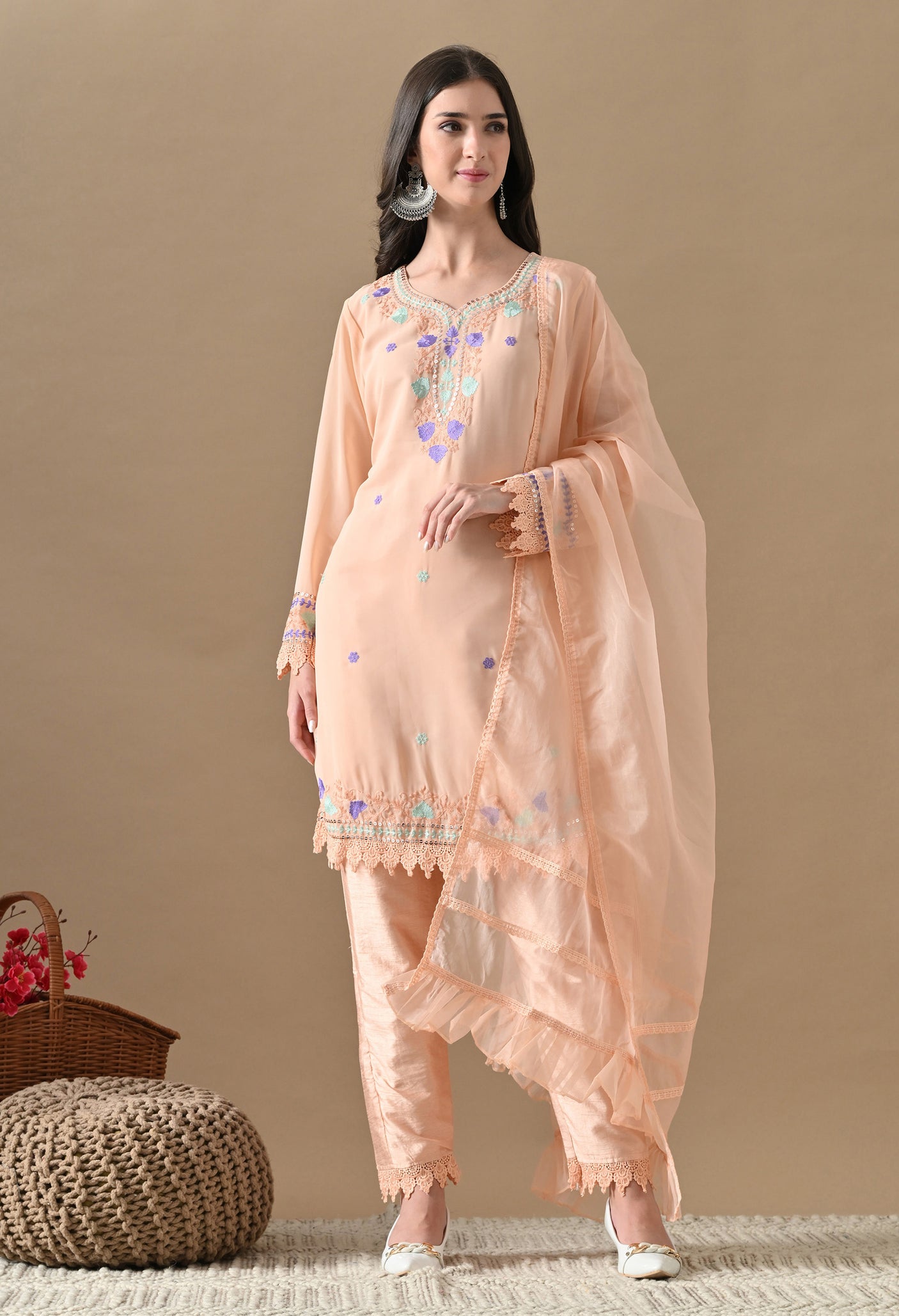 Gulbadan Suit Set