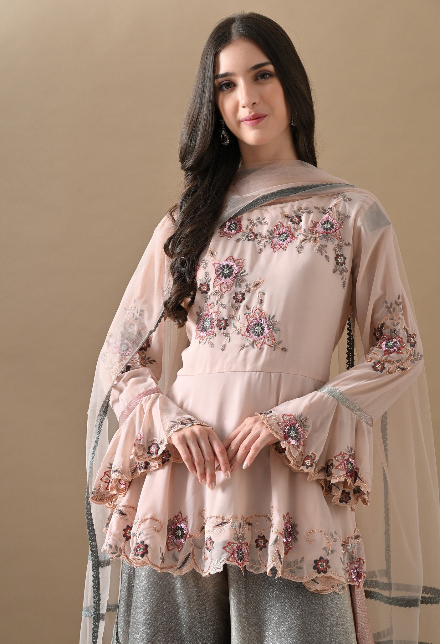 Samaira Shimmer Set