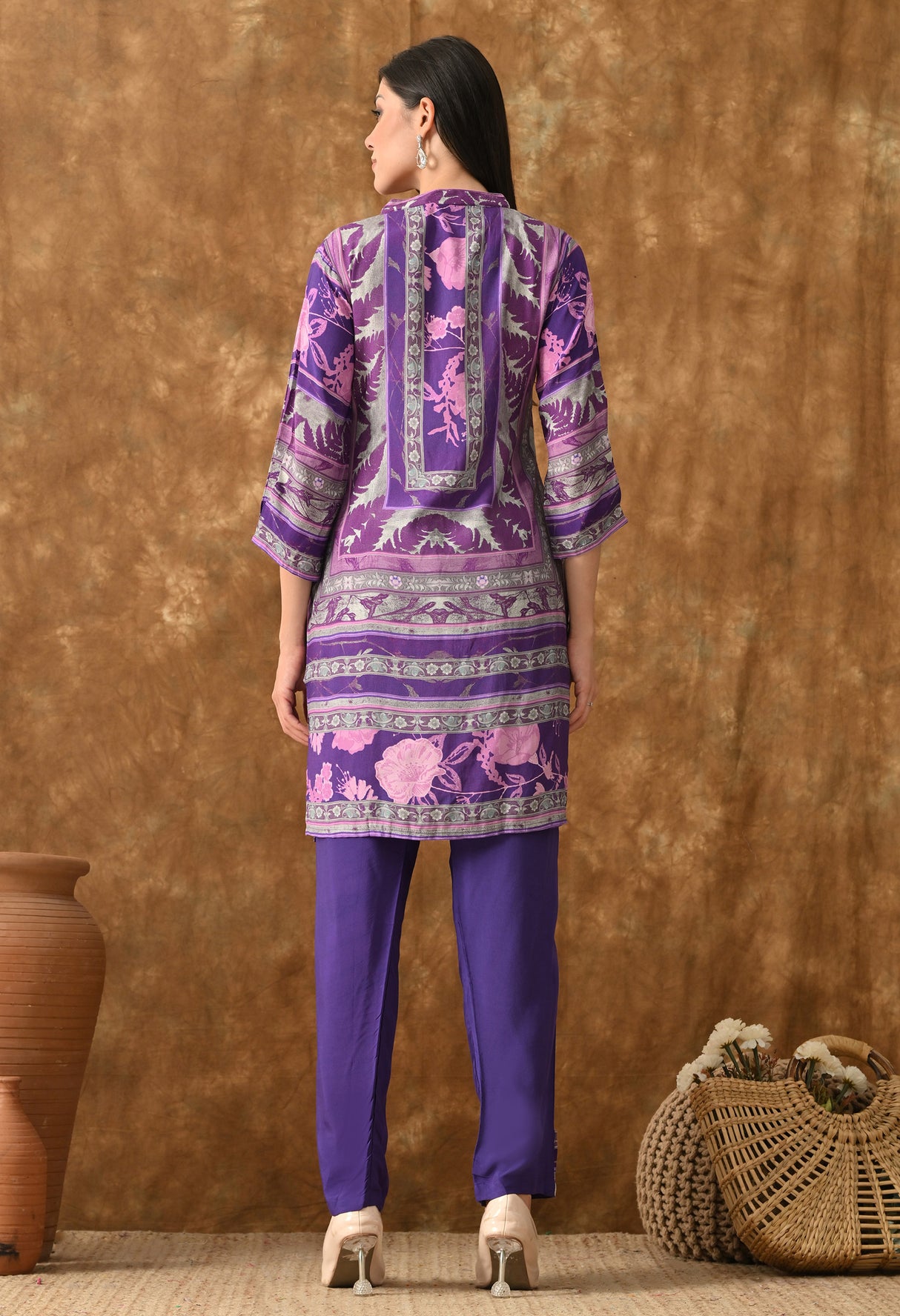 Aangan Violet Garden Set