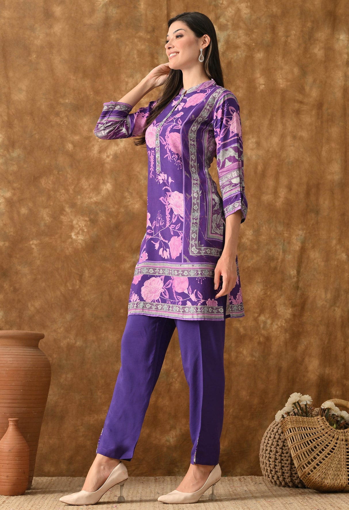 Aangan Violet Garden Set