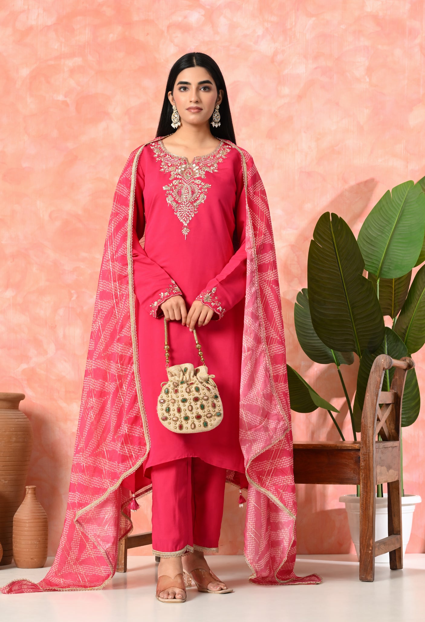Morni Taal Hot Pink