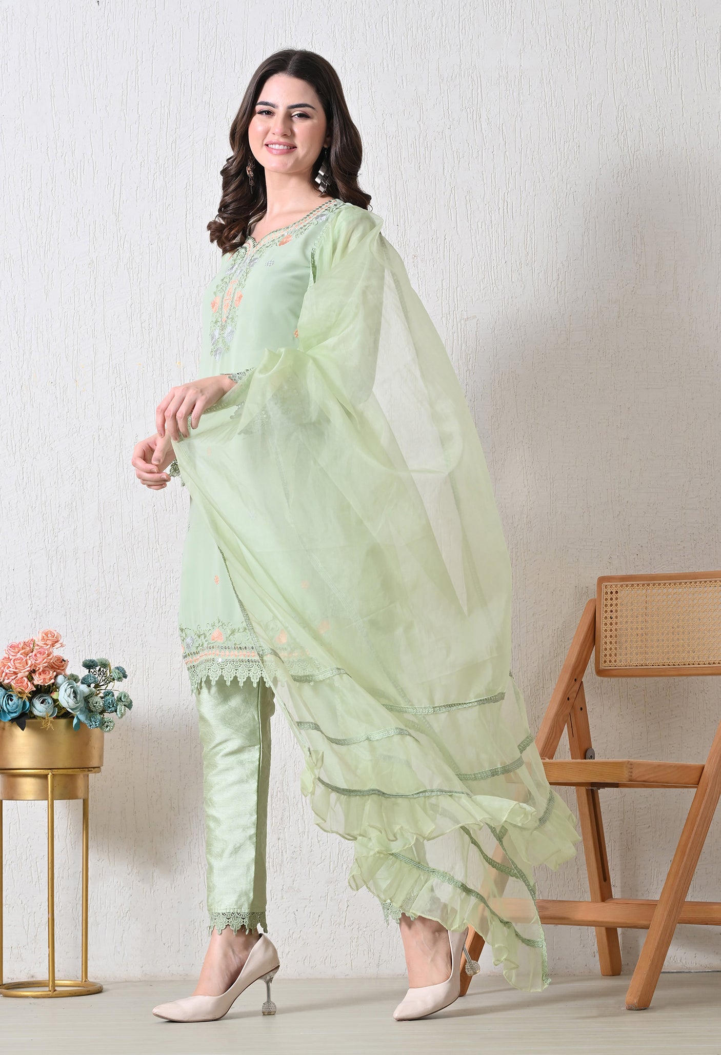 Gulbadan Suit Set