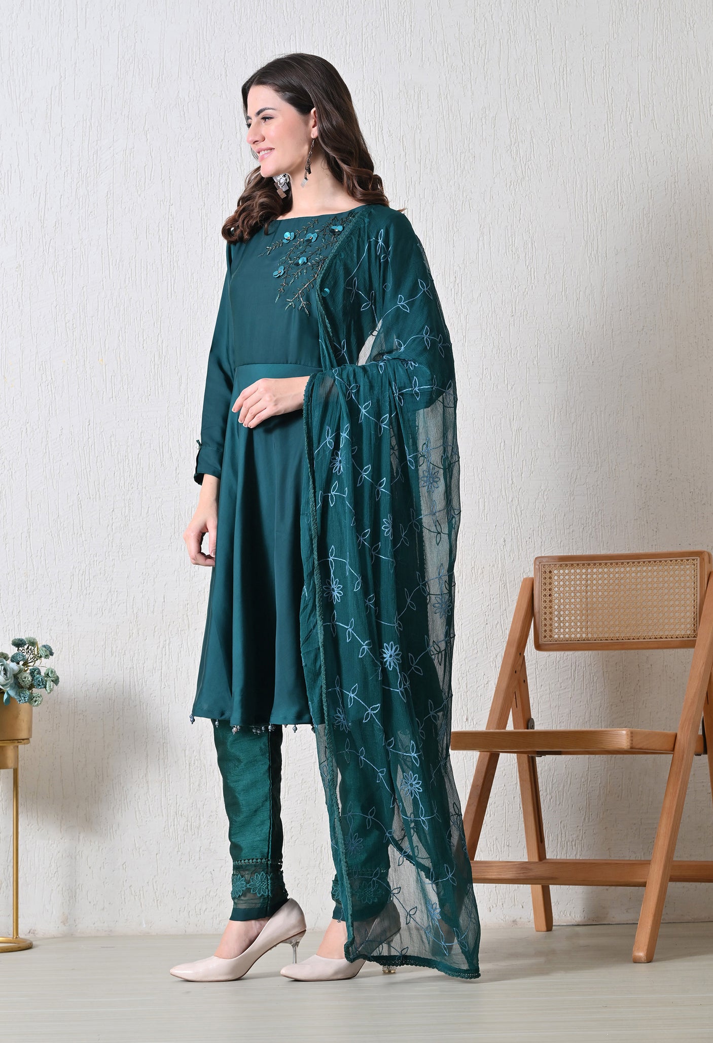 Taraab Teal Set