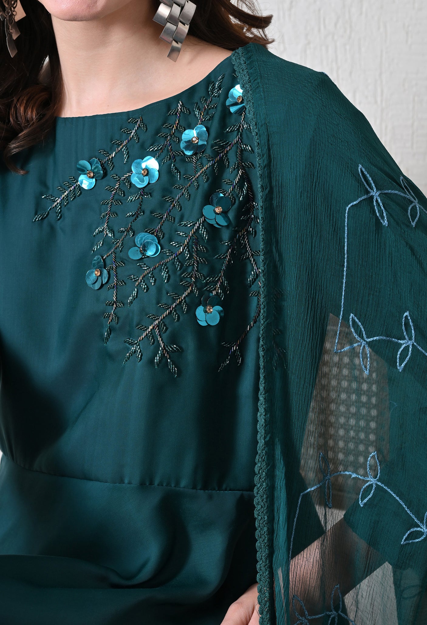 Taraab Teal Set