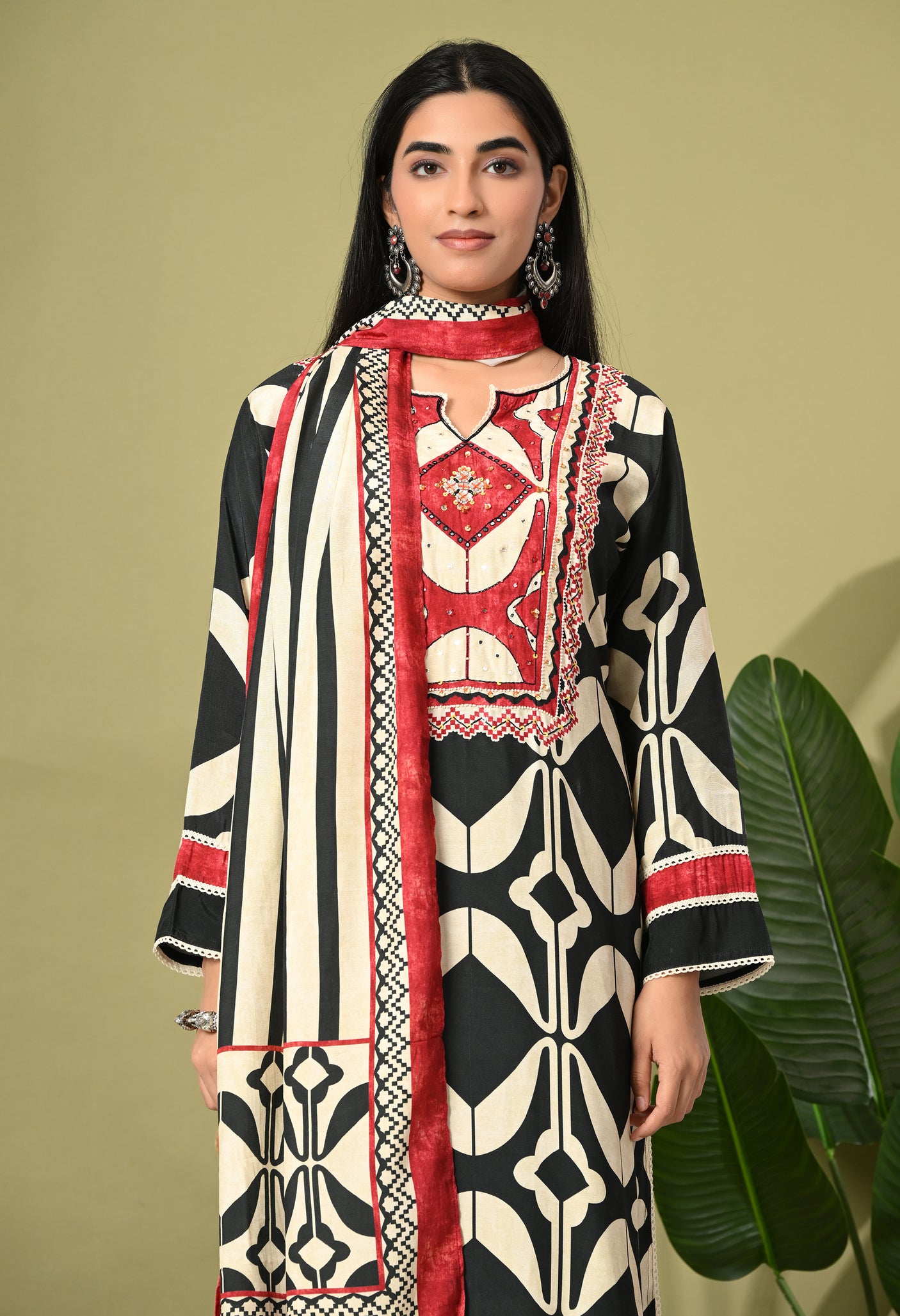 Tribal Muse Printed Kurta Set