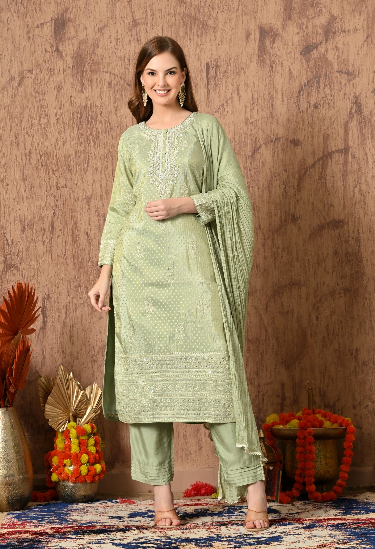 Mehak gulaab suit set