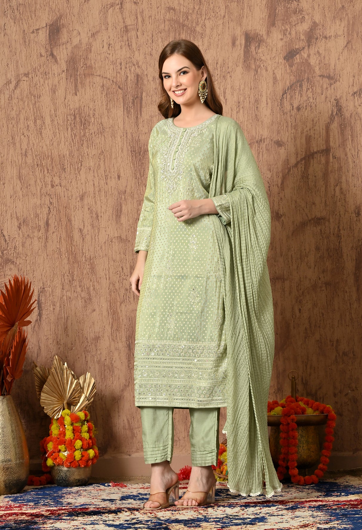 Mehak gulaab suit set