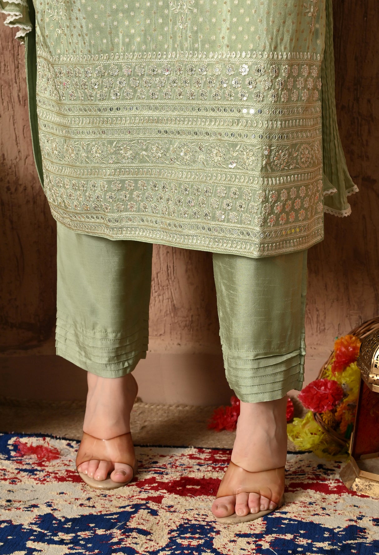 Mehak gulaab suit set