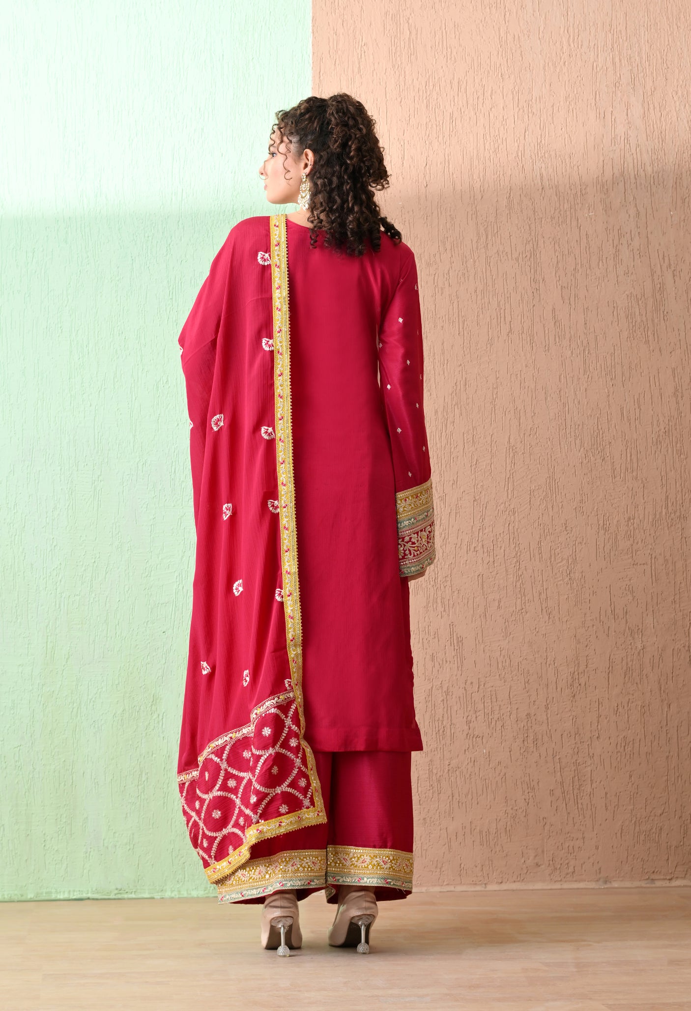 Sona Sitara Embroidered suit set