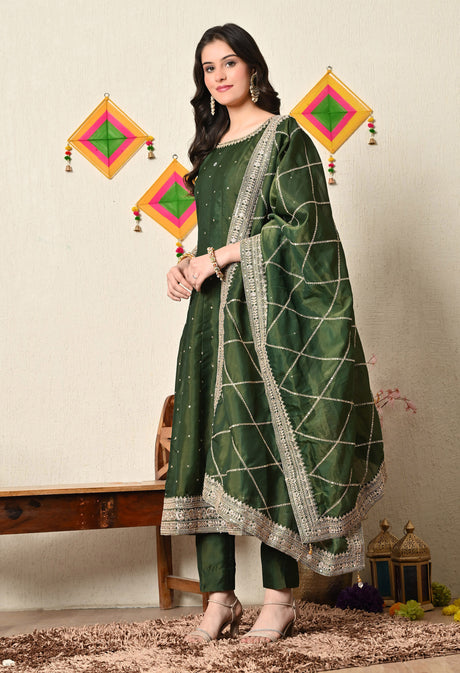 Mehndi Suit