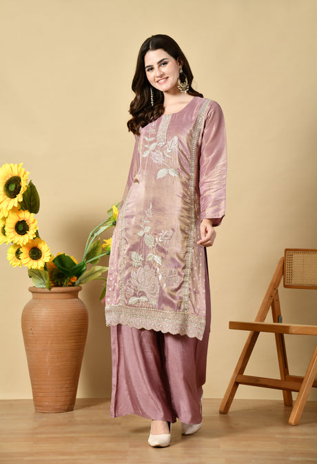 Nakhra Nawabi – Embroidered Luxe Suit Set