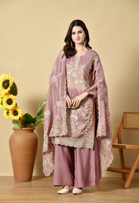 Nakhra Nawabi – Embroidered Luxe Suit Set