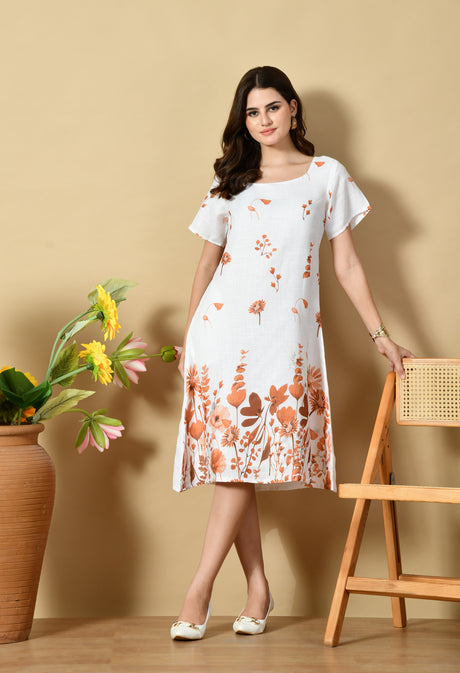 Blossom Breeze Cotton Kurti